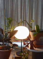 Glo-Ball T1 Table Lamp, matte black