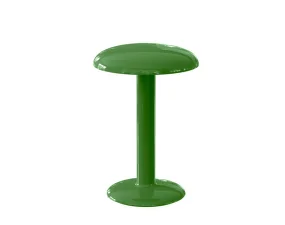 Gustave Portable Lamp, lacquered green