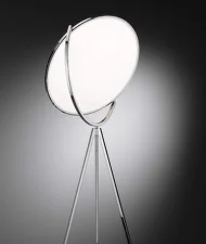 Superloon Floor Lamp, chrome