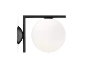 IC C/W1 Ceiling/Wall Lamp, black