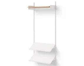 Wardrobe Shelf 1, oak/white