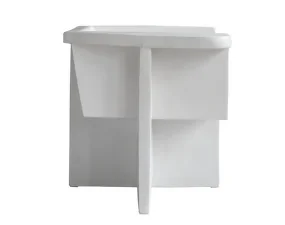 Brutus Lounge Chair, bone white