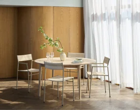 Vev Dining Chair, grey beige
