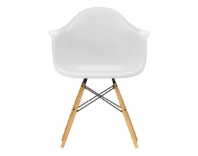 Eames Plastic Armchair DAW, cotton white