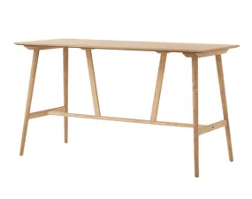 In Between SK28 Bar Table, lacquered oak
