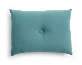 Dot Cushion Linen, petrol
