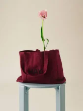 Shopper Bag M, burgundy