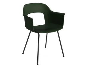 Layout Armchair 211, black/bottle green