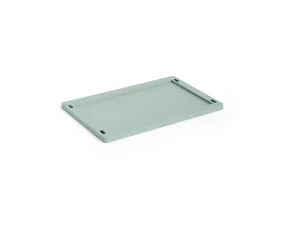 Colour Crate Lid Plastic Small, sage green