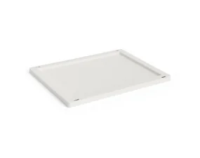 Colour Crate Lid Plastic Medium, off-white