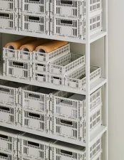 Colour Crate Mini, set of 2, grey