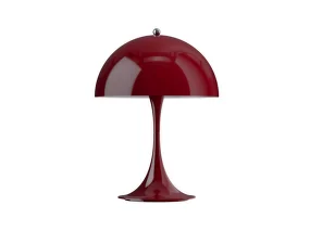 Panthella 250 Portable Lamp, opaque burgundy