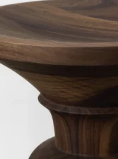 Stools B, walnut dark