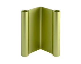 Pair Candleholder H18, green