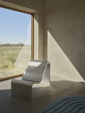 Dream View Bench 60 cm, brushed steel