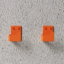 Bath Hooks, Set of 2, orange