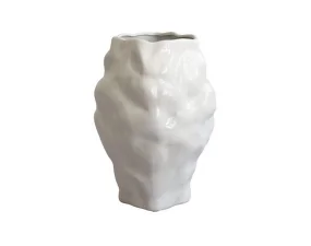 Karachi Vase Medio, high glaze birch