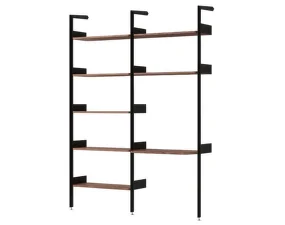Rombe Configuration B, anthracite/lacquered walnut
