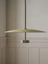 Reflection Pendant Lamp Ø60, grey lacquered aluminium
