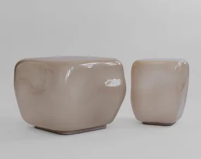 Ishi Coffee Table Medio, smoked desert