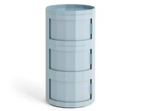 Facet Cabinet 30, misty blue
