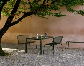 Thorvald SC113 Dining Table, bronze green