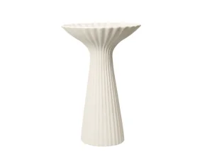 Fountain Pedestal Bowl, ivory