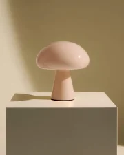 Obello Portable Table Lamp, powder pink