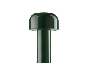 Bellhop Table Lamp, glossy green