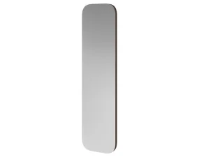 Vala Mirror Rectangular 160x40 cm, dark lacquered oak