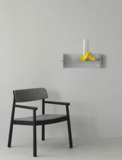 Alu Shelf, 60 cm aluminum