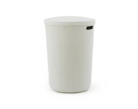 Hide Laundry Basket, cream