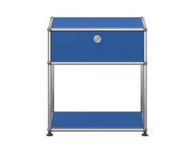 USM Haller M54 Bedside Table, gentian blue
