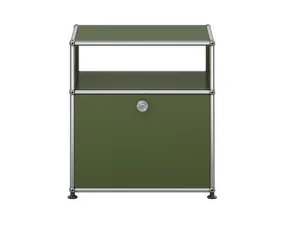 USM Haller M55 Bedside Table, olive green