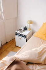 USM Haller M55 Bedside Table, light grey