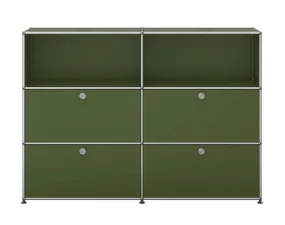 USM Haller Sideboard M64, olive green