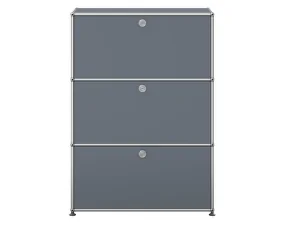 USM Haller Shelving G1, mid-grey