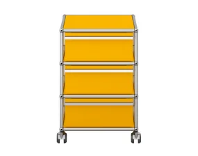 USM Haller M26 Mobile Pedestal, golden yellow
