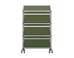 USM Haller M26 Mobile Pedestal, olive green