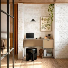 USM Haller Home Office Desk B21, beige