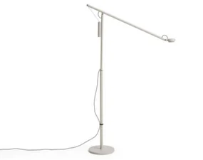 Fifty-Fifty Floor Lamp, ash grey
