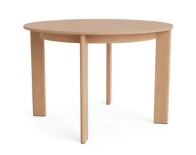 Chisel 25 Table Round Ø110, lacquered oak