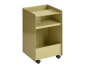 Folded Trolley Low Open, dark beige green