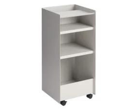 Folded Trolley Tall Open, grey