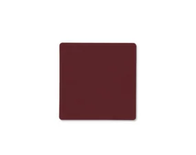 Glass Mat Square Nupo, burgundy