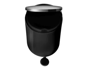 Pedal Bin 7l, black