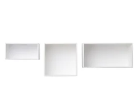 Mini Stacked Small, white