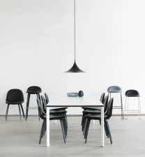 Semi Pendant Ø47, matt black