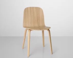 Visu Chair Wood Base, oak
