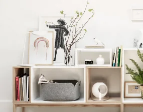 Leaf Table Lamp, white